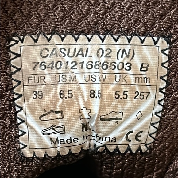 MBT Casual Brown Leather Suede Rocker Bottom Sneakers Comfort Shoes Size 8.5 - Picture 4 of 12